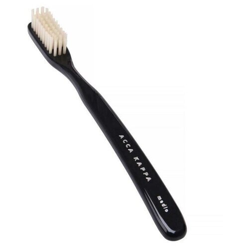 Зубная щетка Acca Kappa из нейлоновой щетины Vintage Toothbrush Hard Nylon Black 21J5805N