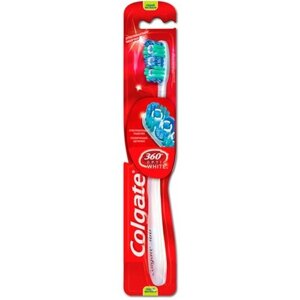 Зубная щетка COLGATE 360 1шт Optic White средняя