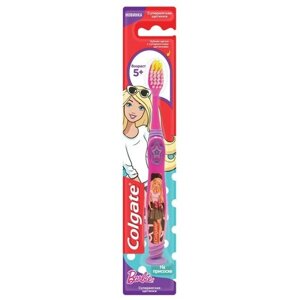 Зубная щетка Colgate Barbie/Batman/Star Smile 5+разноцветный