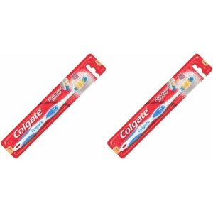 Зубная щетка Colgate Классика Здоровья, мягкая, 2 шт.