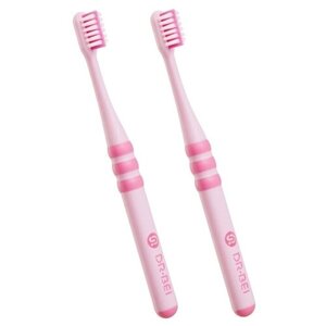 Зубная щетка Dr. Bei Toothbrush, розовый