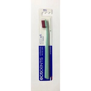 Зубная щетка ECODENTIS 4000 Soft (Голубая ручка с красной щетиной)