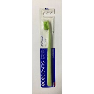 Зубная щетка ECODENTIS 4000 Soft (Зеленая ручка с зеленой щетиной)