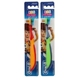 Зубная щётка Oral-B Kids Toy Story, для детей, 3-5 лет, экстрамягкая, 1 шт, микс 4795461
