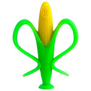 Зубная щетка Uviton Кукуруз, зеленый/желтый