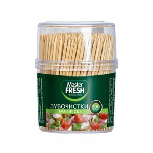 Зубочистки Master Fresh, 500 шт