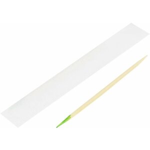 Зубочистки с ментолом бамбуковые 1000 шт. в индивидуальной упаковке, белый аист, 607569, 85