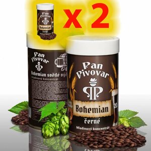 2 пивных экстракта Pan Pivovar Bohemian Темное