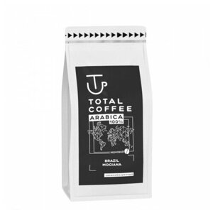 320243 Кофе в зернах Total Coffee Brazil Mogiana, 500 гр. (кофе свежей обжарки)