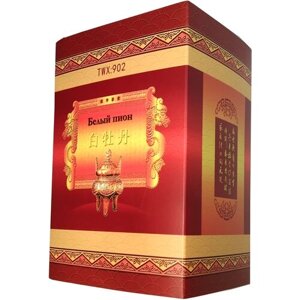 902 "Белый пион " Бай Му Дань карт/б 100 г зеленый китайский чай в подарочной упаковке т. м. Чю Хуа" и "Тянь Ван Син"
