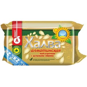 A-product алматинский продукт халва весовая "Подсолнечная с ядрами" 5 кг (Казахстан)