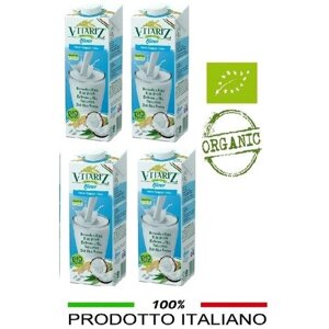 Alinor Напиток рисовое-кокосовое "молоко" Органик Vitariz , без глютена, без лактозы Италия, 4шт Х 1Л