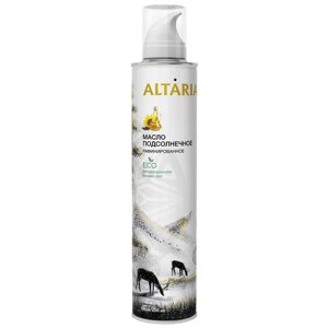 Altaria масло подсолнечное рафинированное дезодорированное 250 мл