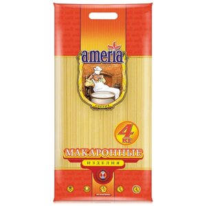 Ameria Макаронные изделия спагетти №3, 4 кг