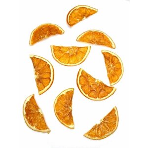 Апельсин сушенный для декора ломтик 10 шт в коробке.