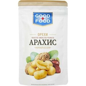 Арахис Good-Food жареный без соли 150гр х 2шт