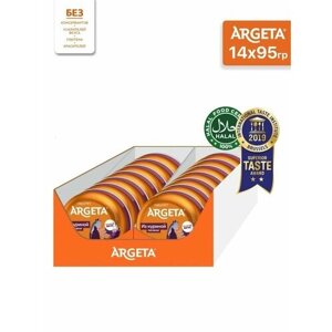 Argeta Паштет из куриной печени ARGETA HALAL (Халяль), 14х95 гр
