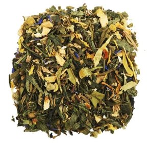 Ароматизированный зеленый чай Зеленый с Имбирем ЭКО 100 г
