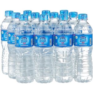 Артезианская вода Nestle Pure Life негазированная, ПЭТ, без вкуса, 12 шт. по 0.5 л