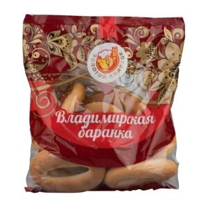 Баранки Золотой колобок Владимирские с ванилью 1 шт. 350 г