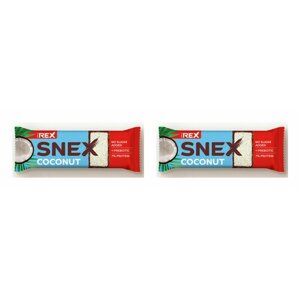 Батончик SNEX, Кокос глазированный с протеином без сахара 40 гр, 2 шт.