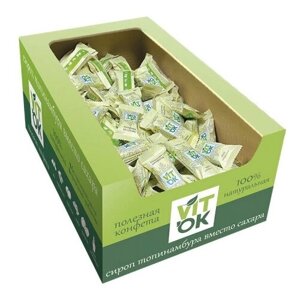 Батончик VITok мюсли неглазированные с топинамбуром конфеты в коробке, 3кг