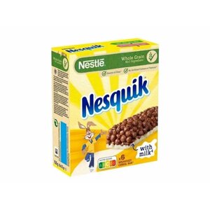 Батончики Nesquik "Шоколадные шарики" в коробке, 6 x 25 гр