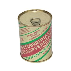 Березовский мясоконсервный комбинат Говядина рубленая тушеная, 338 г, 20 уп.