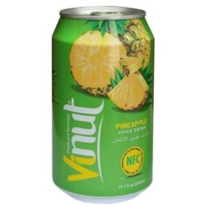 Безалкогольный напиток со вкусом ананаса 330мл VINUT Вьетнам