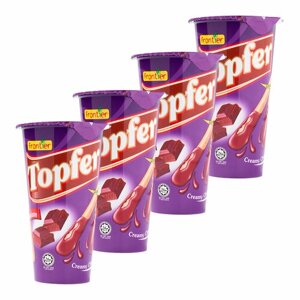 Бисквитные палочки Topfer с шоколадным кремом Frontier, 40 г х 4 шт