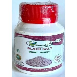 BLACK SALT Karmeshu (черная соль, Кармешу), банка 100 г.