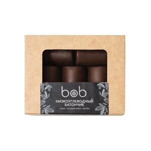 Bob, Батончик шоколадно-ореховый, низкоуглеводный 25 грамм