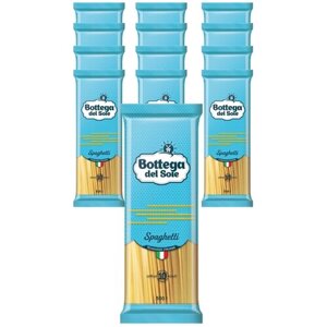 «Bottega del Sole», макаронные изделия «Спагетти», 500 г (упаковка 25 шт.)