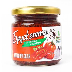 Брускетта из вяленых томатов классическая, 190г ECOFOOD