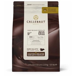 Callebaut Шоколадные капли №811, 2500 г