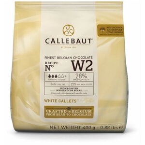 Callebaut Шоколадные капли W2, 400 г