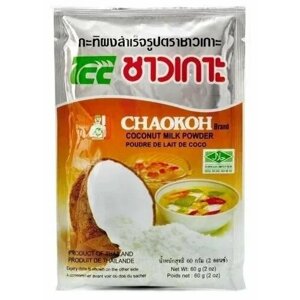 Chaokoh Сухое молоко Кокосовое, 60 г *4 шт