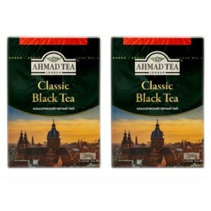Чай Ahmad Tea чёрный листовой классический (Classic Black Tea) 200г*2шт