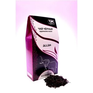 Чай Ассам Эко продукт индийский черный крупнолистовой 100 грамм