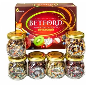 Чай BETFORD Набор в картоне фруктовый 6 банок