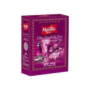 Чай цейлонский "MARGO TEA" черный листовой (SP) 250г