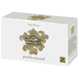 Чай черный Ahmad Tea Professional Earl Grey в пакетиках для чайника, 20 пак.