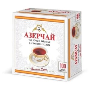 Чай черный Азерчай в пакетиках, 100 пак., 20 уп.
