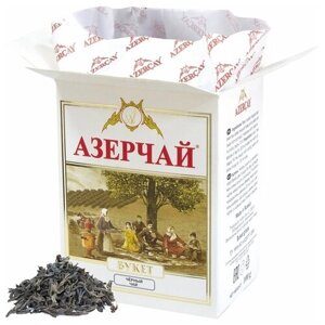 Чай черный байховый Азерчай Букет листовой, 100 г, 1 пак.