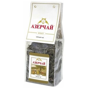 Чай черный байховый Азерчай Букет листовой, 200 г, 1 пак.