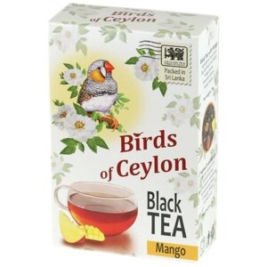 Чай чёрный "Birds of Ceylon"Манго, картон, 75 гр.