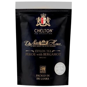 Чай черный Chelton Благородный дом SuperPekoe Bergamot, 400 г, 1 пак.