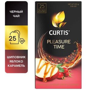 Чай черный Curtis Pleasure Time в пакетиках, 25 пак.