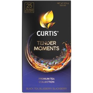 Чай черный Curtis "Tender Moments" в пакетиках, 25 пак.