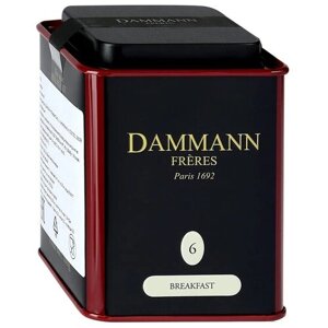 Чай черный Dammann Frères Breakfast №6, 100 г, 1 пак.